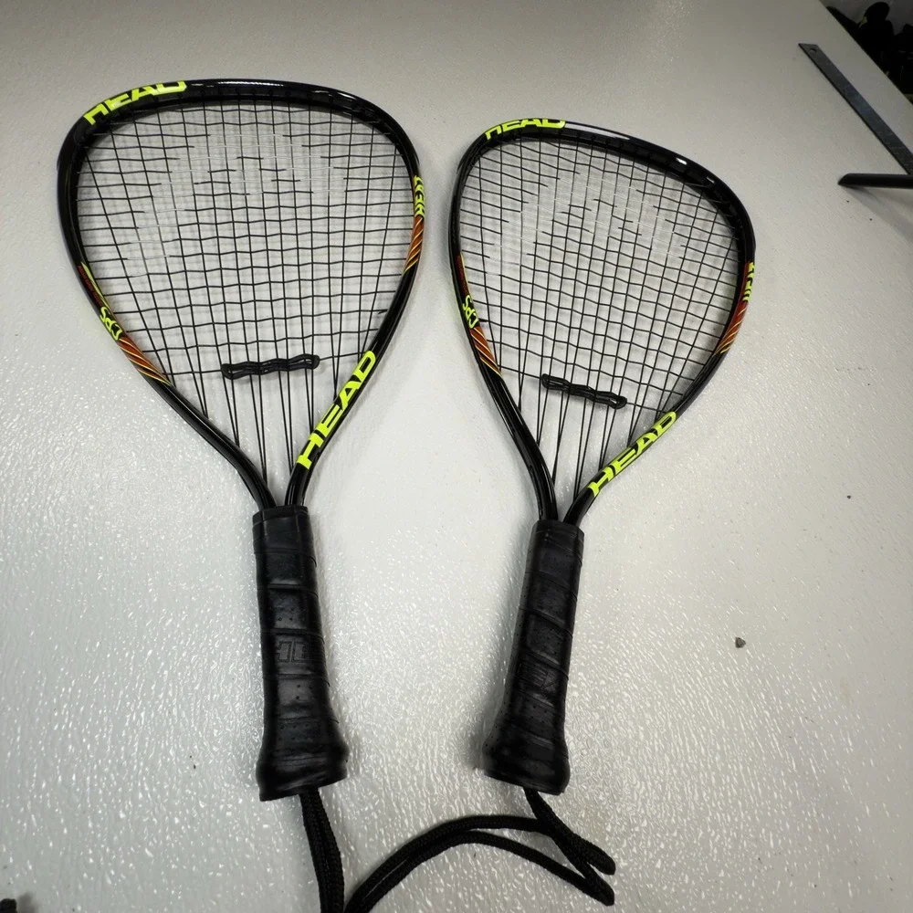 Heat Head CPS Racquet Ultimate Power Racquetball Crystal System Racket Set Of 2